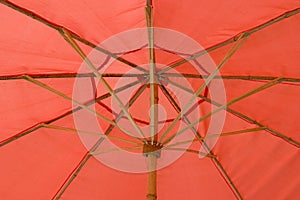 Red umbrella