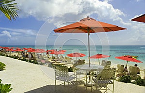 Red Umbrella Beach