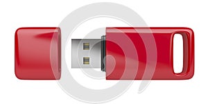 Red usb stick
