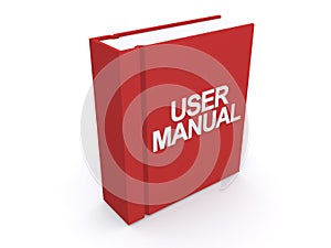 Red User Manual Book photo