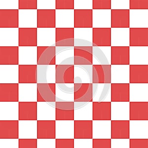 A Red Vector seamless pattern of colored abstract geometric shapes and grid