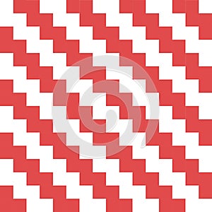 A Red Vector seamless pattern of colored abstract geometric shapes and grid