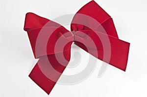 Red velvet bow