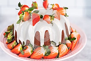 Red velvet bundt cake