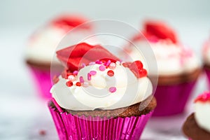 Red velvet cupcakes