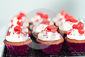 Red velvet cupcakes