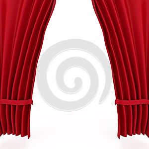 Red Velvet Theater Courtains