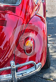 Red Volkswagen Beetle