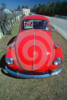 Red Volkswagen Beetle For Sale