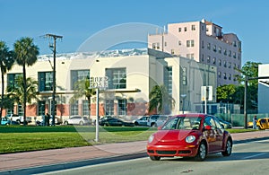 Red Volkswagen in Florida