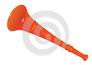 Red vuvuzela