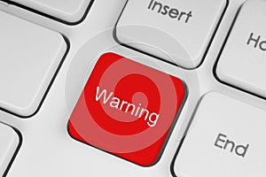 Red warning button