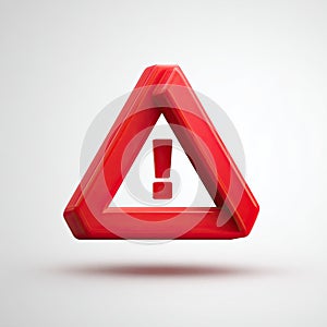 Red Warning Triangle Alert