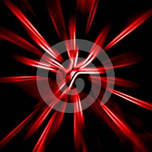 Red Warp Background