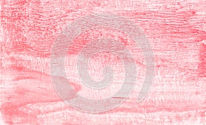 Red watercolor recycled texture. Pastel color web banner.