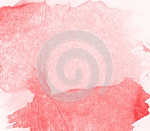 Red Watercolors Paint Decorative Texture Background