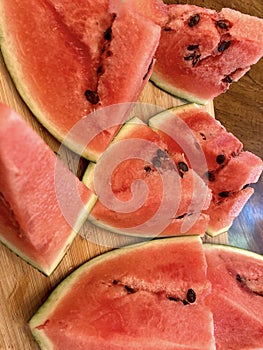 Red Watermelon Wedges