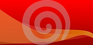 The red wave transparent Abstract background