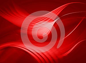 Red waves background