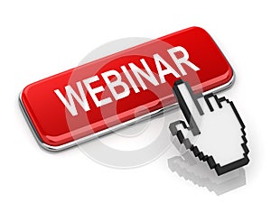 Red Webinar Button