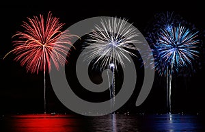 Red, White, & Blue Fireworks