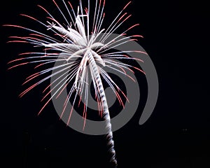 Red, White and Blue Fireworks