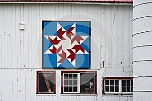 Red, White, and Blue Quilt Barn