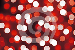 Red and white blur illumination