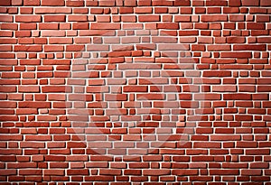 Red white brick wall texture background