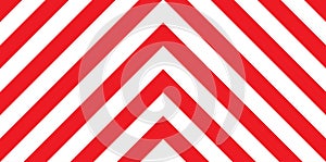 Red And White Chevron Background