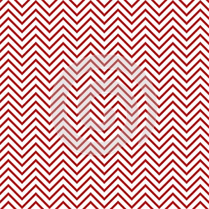 Red and White Chevron Zigzag Pattern Background