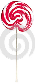 Red and white giant kids childs lollipop lolly pop