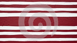 Red and White Horizontal Striped Pattern Background