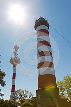 Red-white Lighthouse