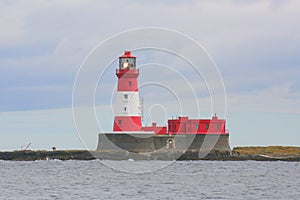 Red and white Lighthouse