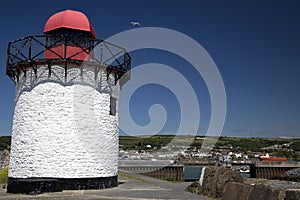 Red and White Lighthouse, Burry Port