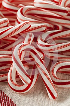 Red and White Mini Candy Canes