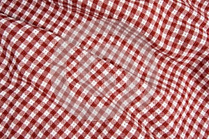 Red and White Picnic Blanket