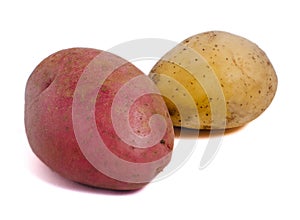 Red and white potato