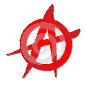 Red Anarchy Symbol