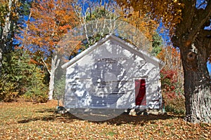 Red and White school Windham Connecticut