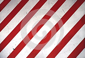 Red and white stripes photo