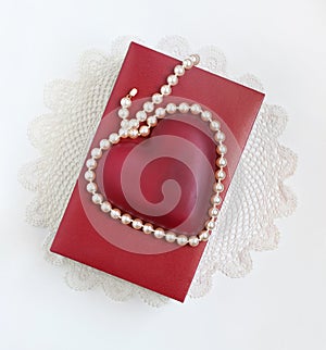 Red & White Valentine Keepsakes