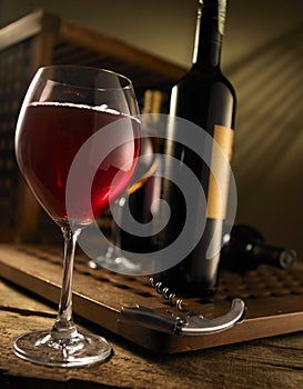 Red and white wine