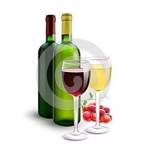 Red And White Wines photo