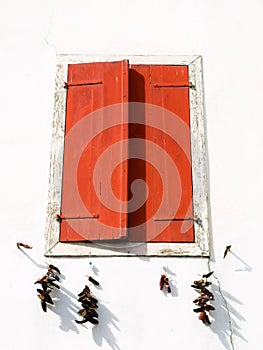 Red Window and peppers