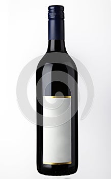 Red wine bottle