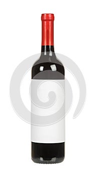 Red wine bottle