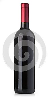 Red wine bottle
