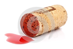 Red wine cork